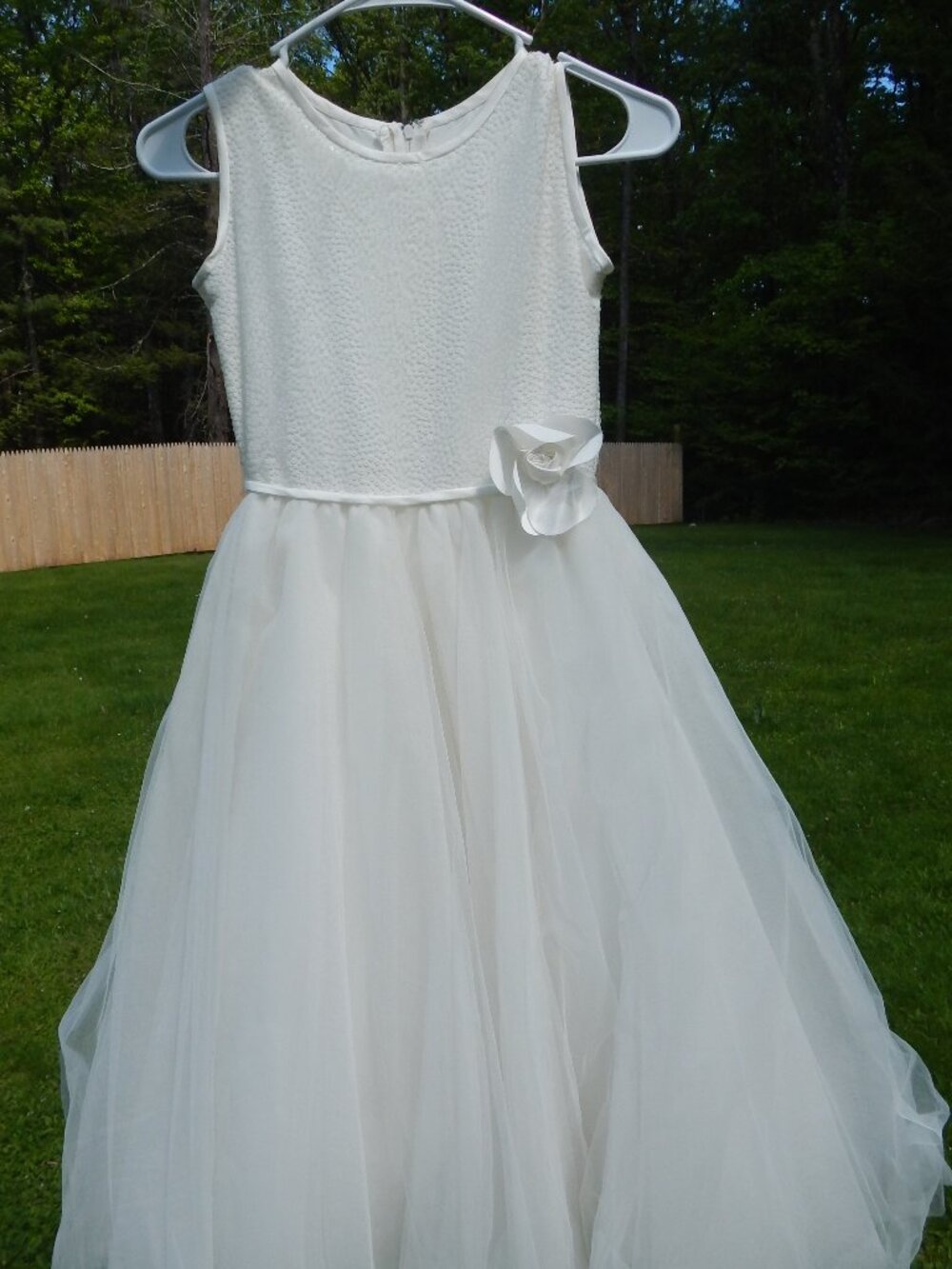 Girls flower girl or communion dress